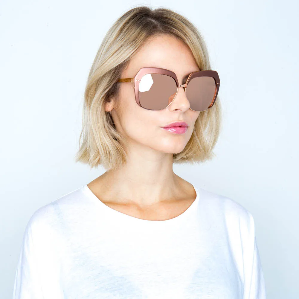 Linda Farrow 578 C3 Oversized Sunglasses sold by Linda Farrow product image thumbnail 5