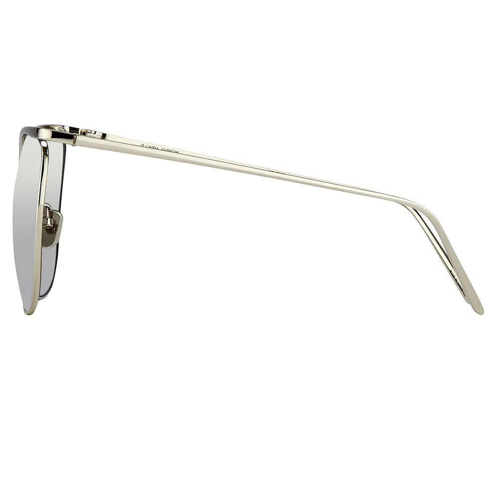 Linda Farrow 509 C2 Browline Sunglasses sold by Linda Farrow product image thumbnail 3