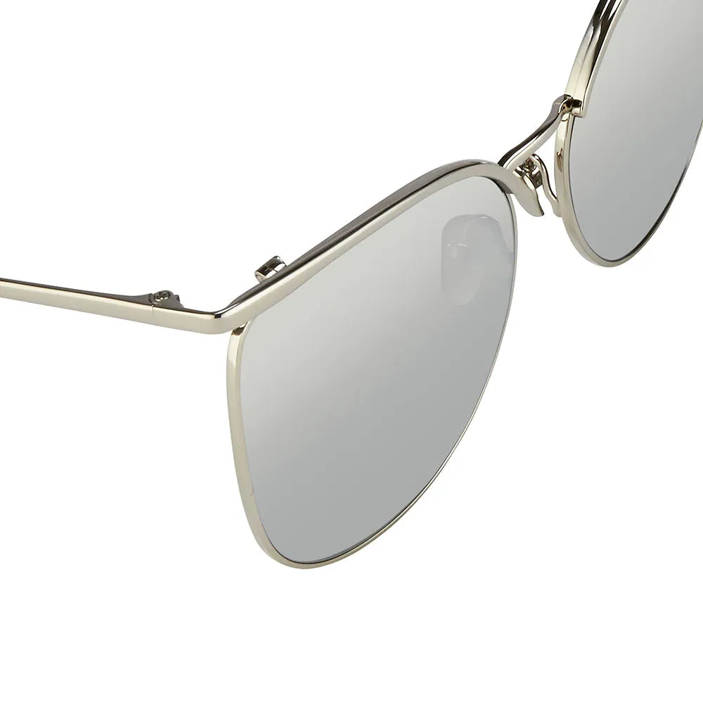 Linda Farrow 509 C2 Browline Sunglasses sold by Linda Farrow product image thumbnail 4
