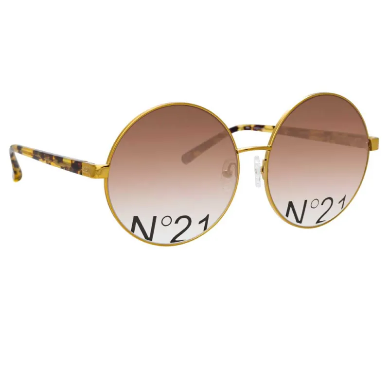 N21 S42 C2 Round Sunglasses sold by Linda Farrow