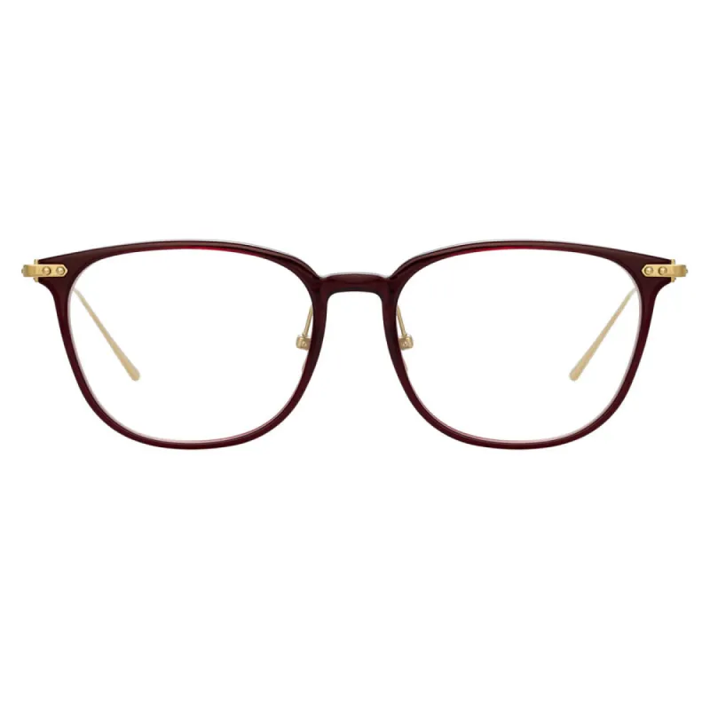 Linda Farrow Linear Wright C4 Rectangular Optical Frame sold by Linda Farrow