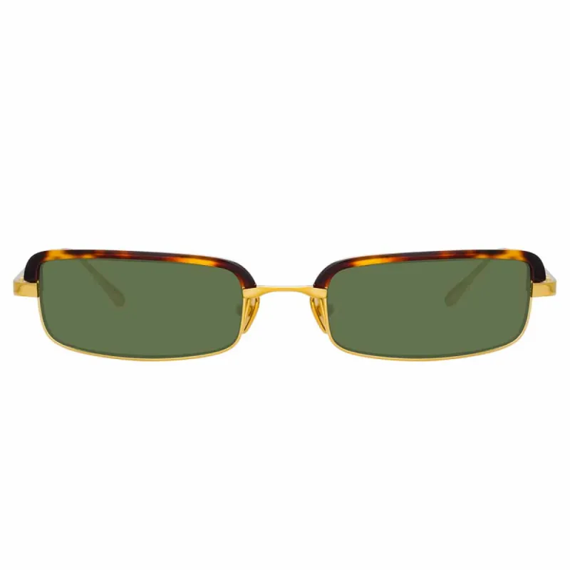 Linda Farrow Leona C2 Rectangular Sunglasses sold by Linda Farrow