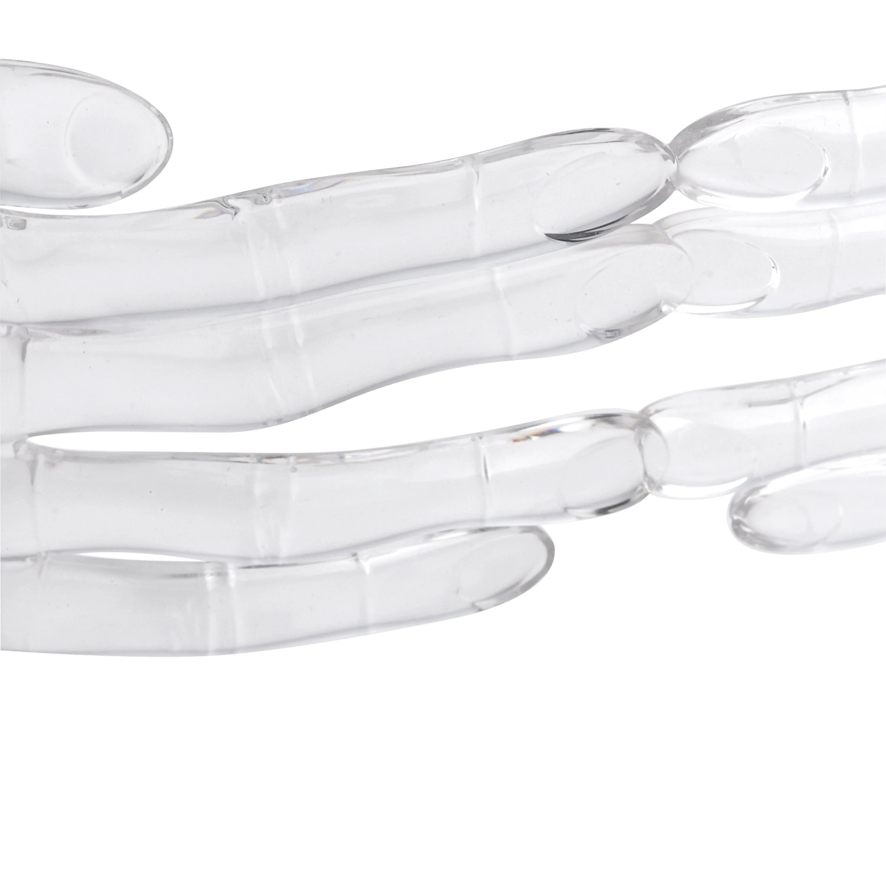 Jeremy Scott Hands Sunglasses in Clear sold by Linda Farrow product image thumbnail 4