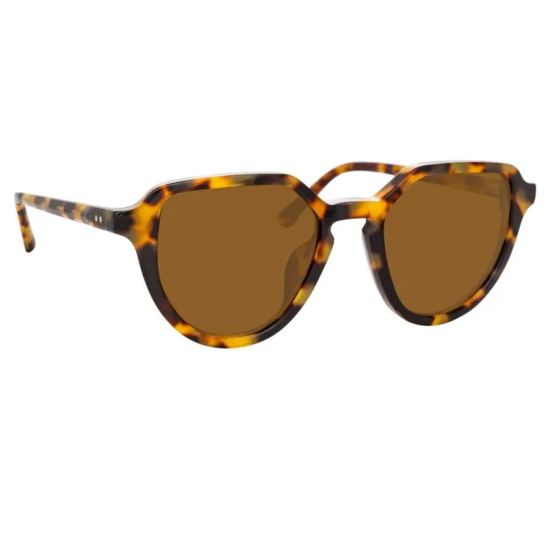 Dries Van Noten 184 C2 Oval Sunglasses sold by Linda Farrow