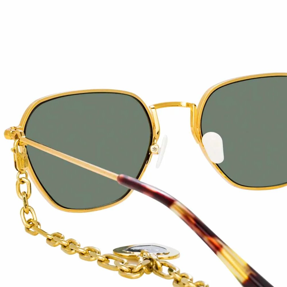 Alessandra Rich 1 C11 Rectangular Sunglasses sold by Linda Farrow product image thumbnail 3