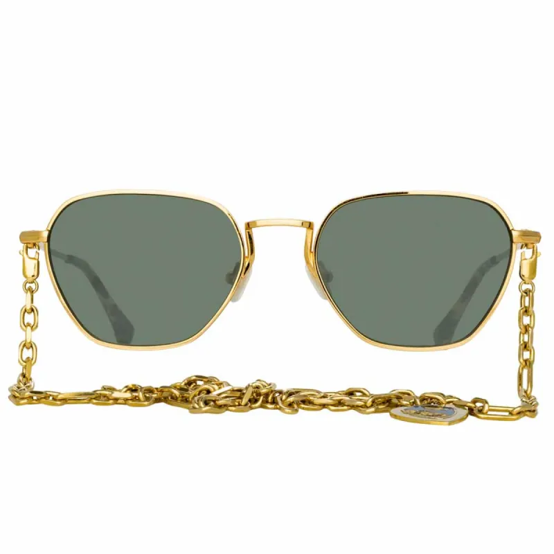 Alessandra Rich 1 C11 Rectangular Sunglasses sold by Linda Farrow