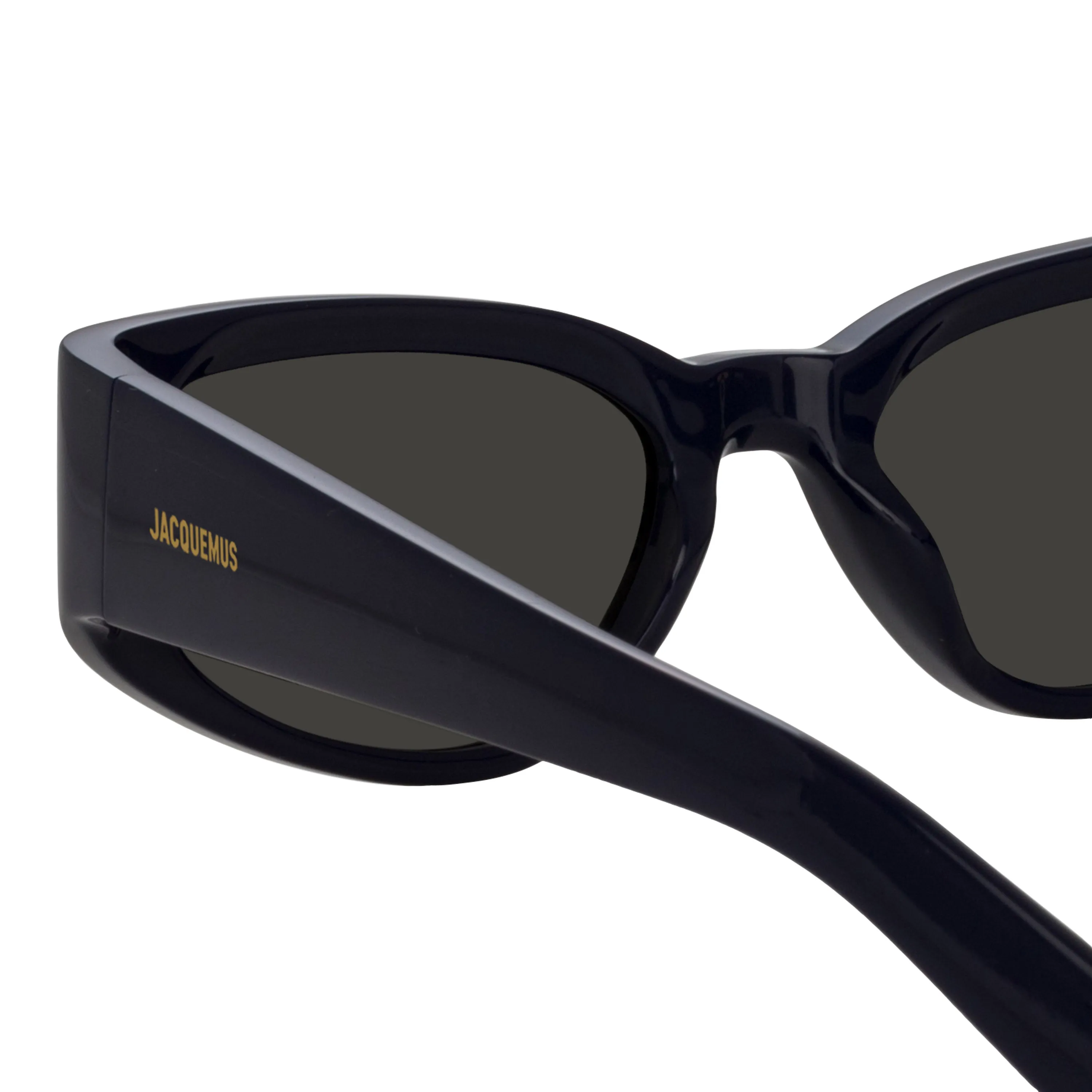 Gala Cat Eye Sunglasses in Navy by Jacquemus sold by Linda Farrow product image thumbnail 4