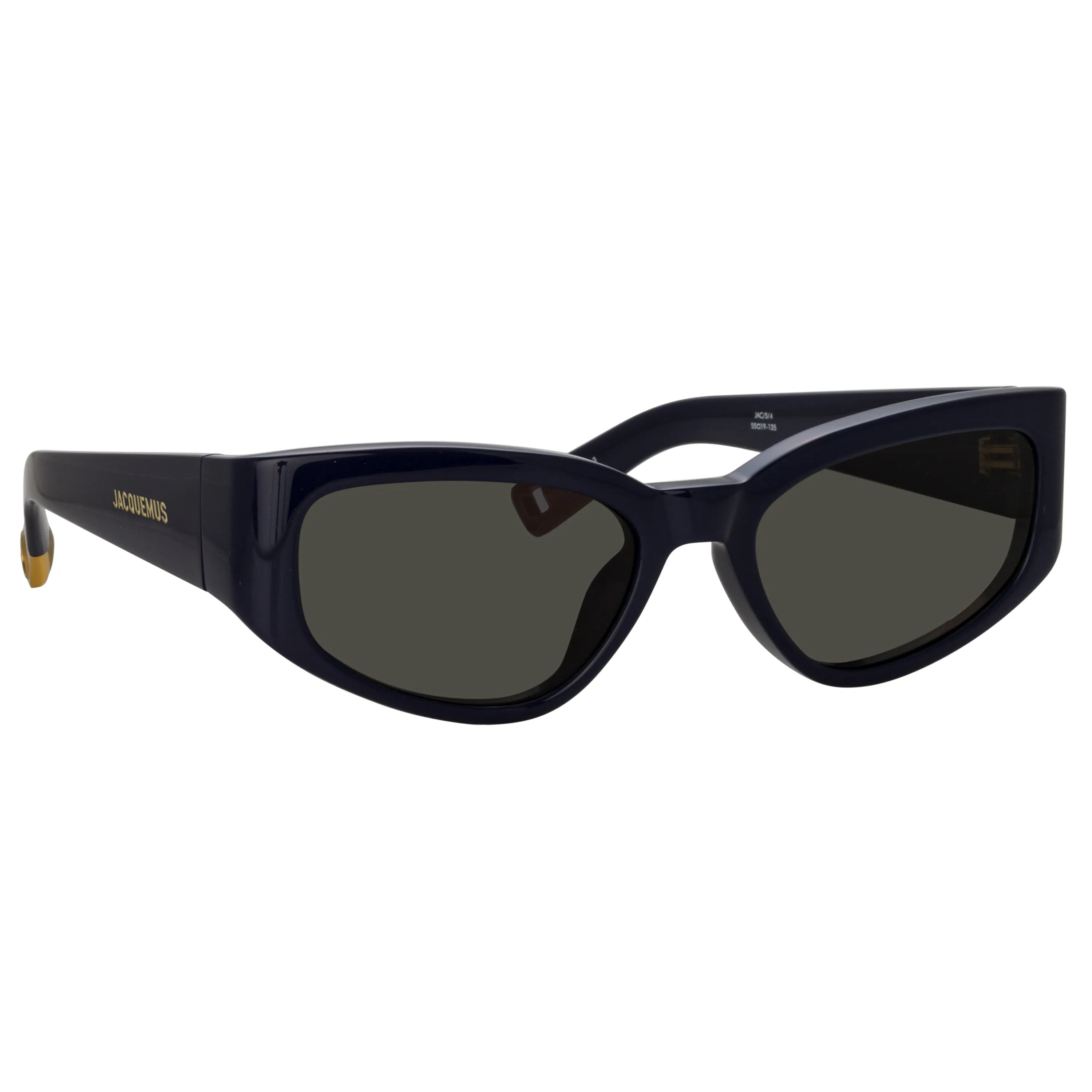 Gala Cat Eye Sunglasses in Navy by Jacquemus sold by Linda Farrow