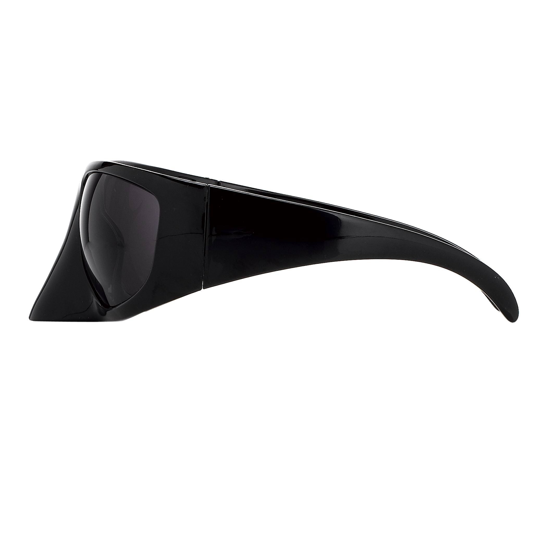 The Mask Sunglasses in Black sold by Linda Farrow product image thumbnail 3