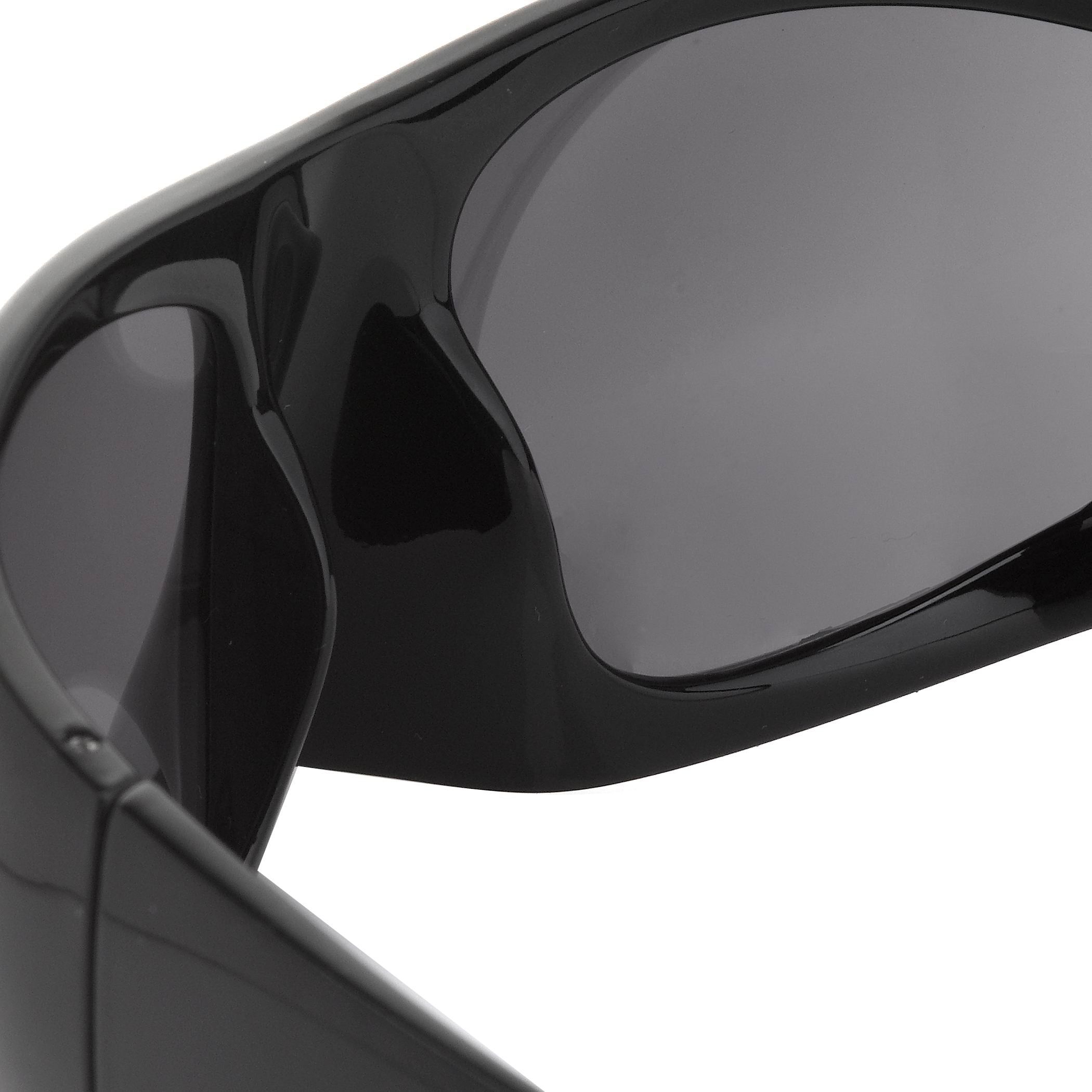 The Mask Sunglasses in Black sold by Linda Farrow product image thumbnail 4