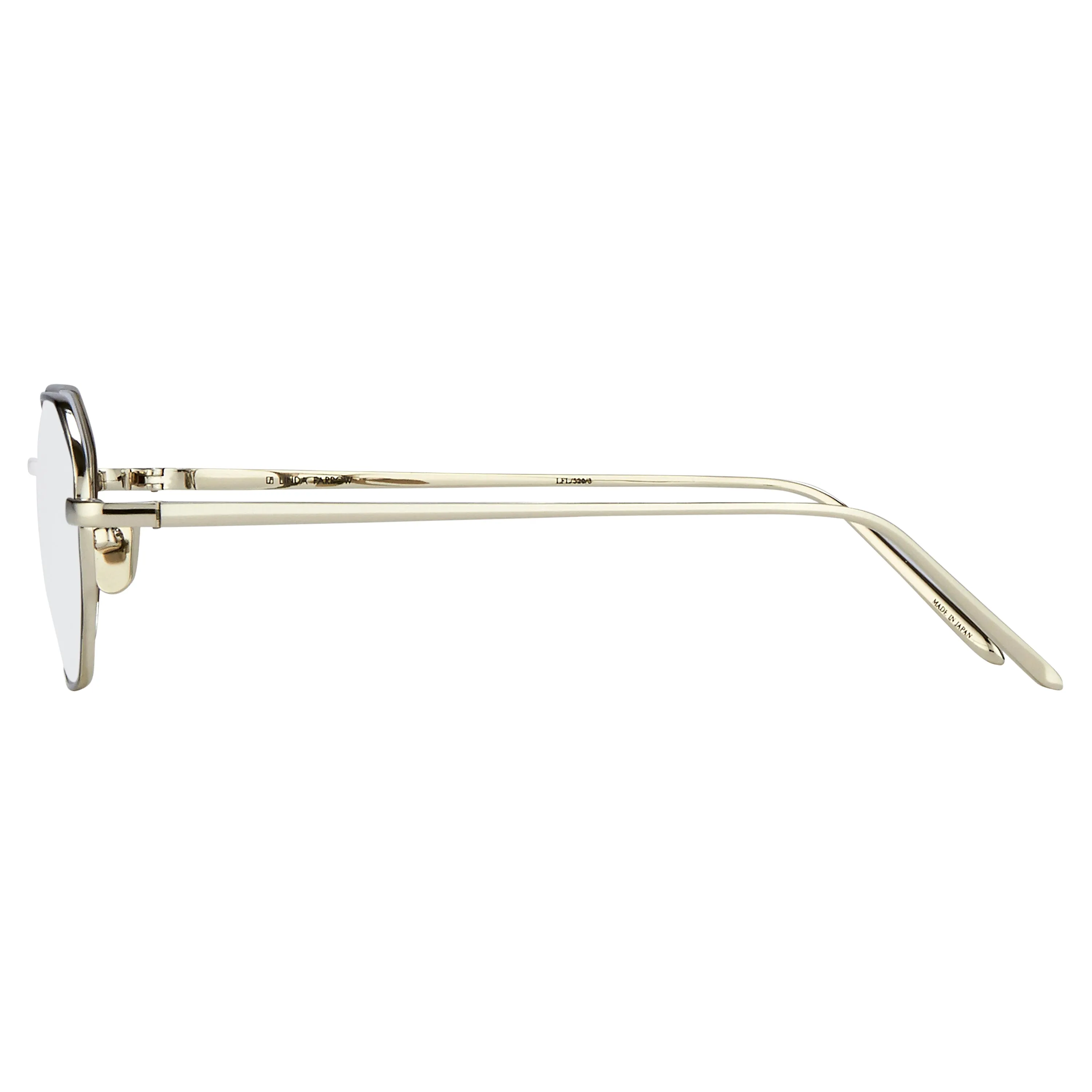 Linda Farrow 520 C3 Angular Optical Frame sold by Linda Farrow product image thumbnail 4