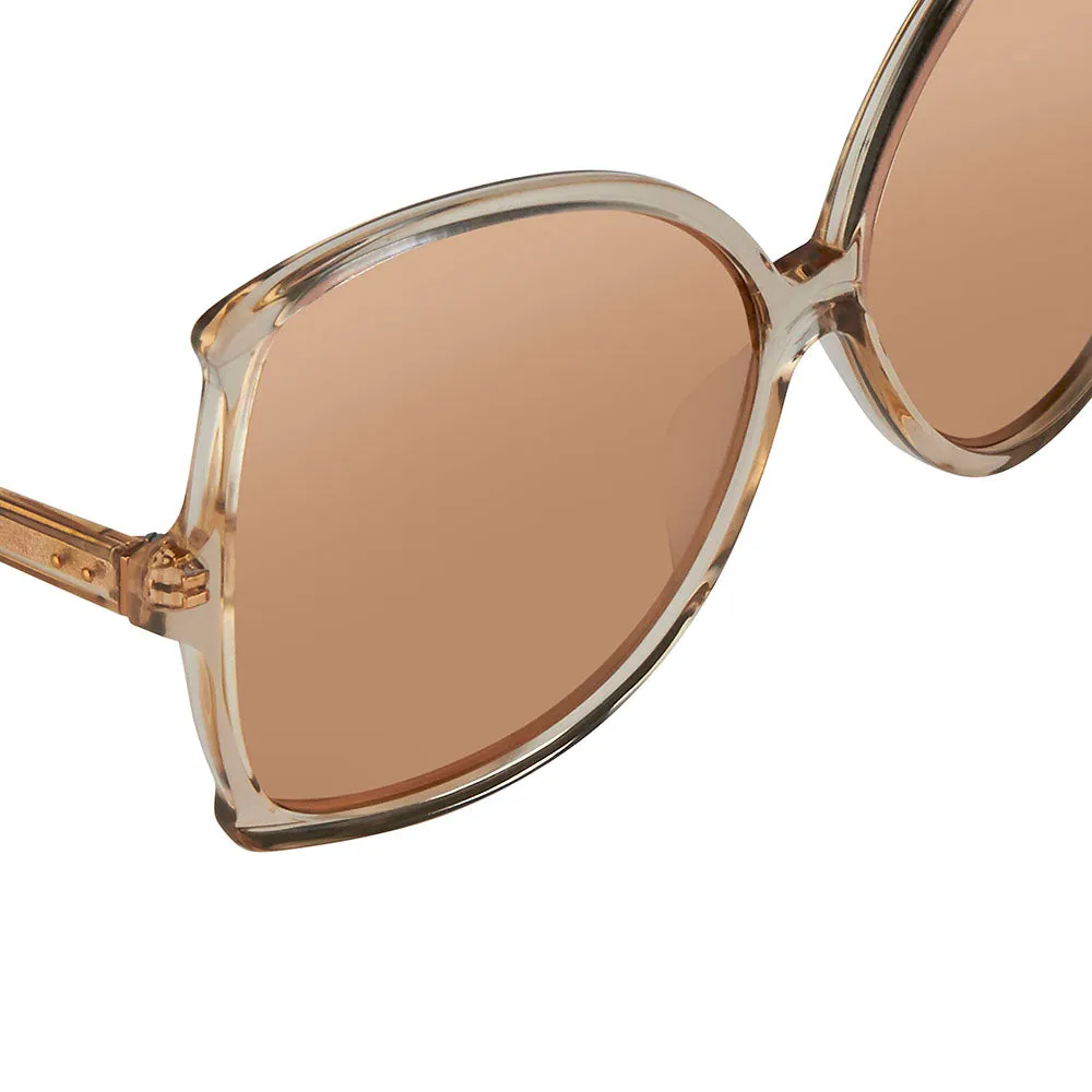 Linda Farrow 514 C4 Oversized Sunglasses sold by Linda Farrow product image thumbnail 4