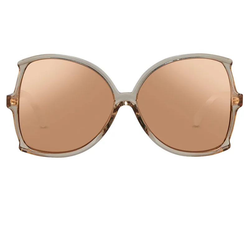 Linda Farrow 514 C4 Oversized Sunglasses sold by Linda Farrow