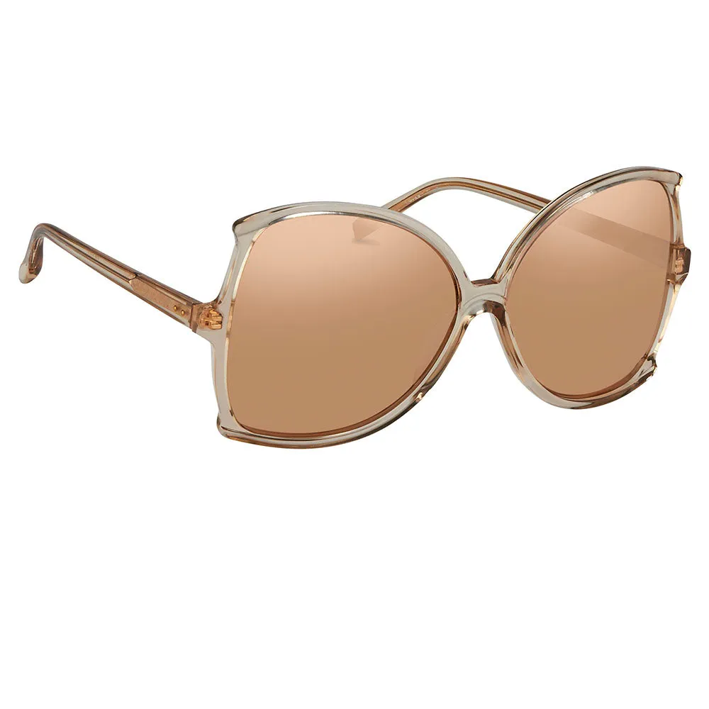 Linda Farrow 514 C4 Oversized Sunglasses sold by Linda Farrow product image thumbnail 2