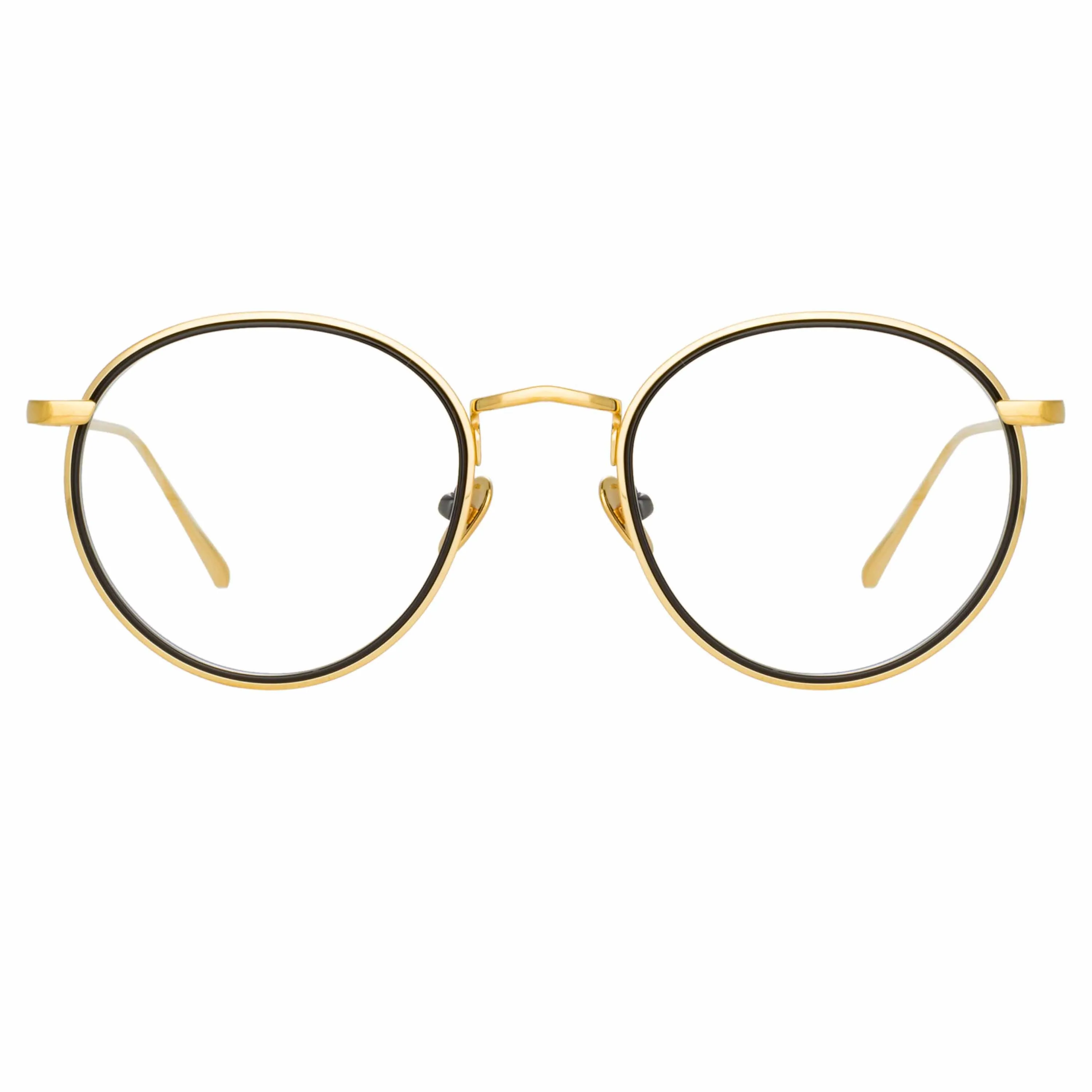 Comer Optical Oval Frame in Yellow Gold sold by Linda Farrow product image thumbnail 2