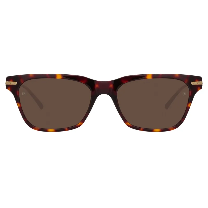 Mae A Cat Eye Sunglasses in Tortoiseshell sold by Linda Farrow