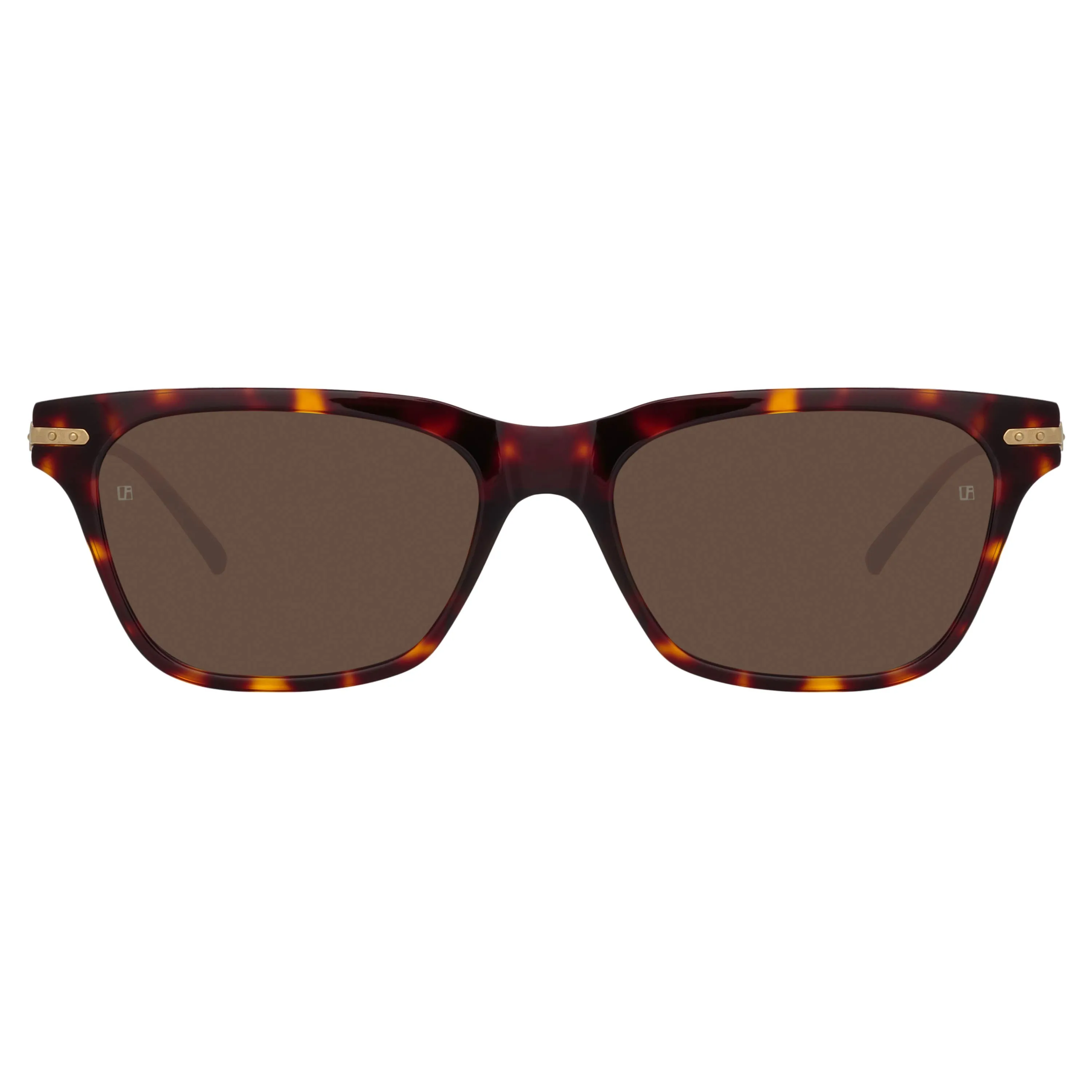 Mae A Cat Eye Sunglasses in Tortoiseshell sold by Linda Farrow
