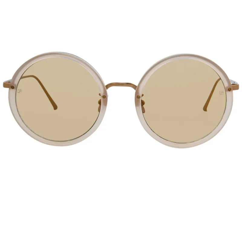Linda Farrow Tracy C57 Round Sunglasses sold by Linda Farrow