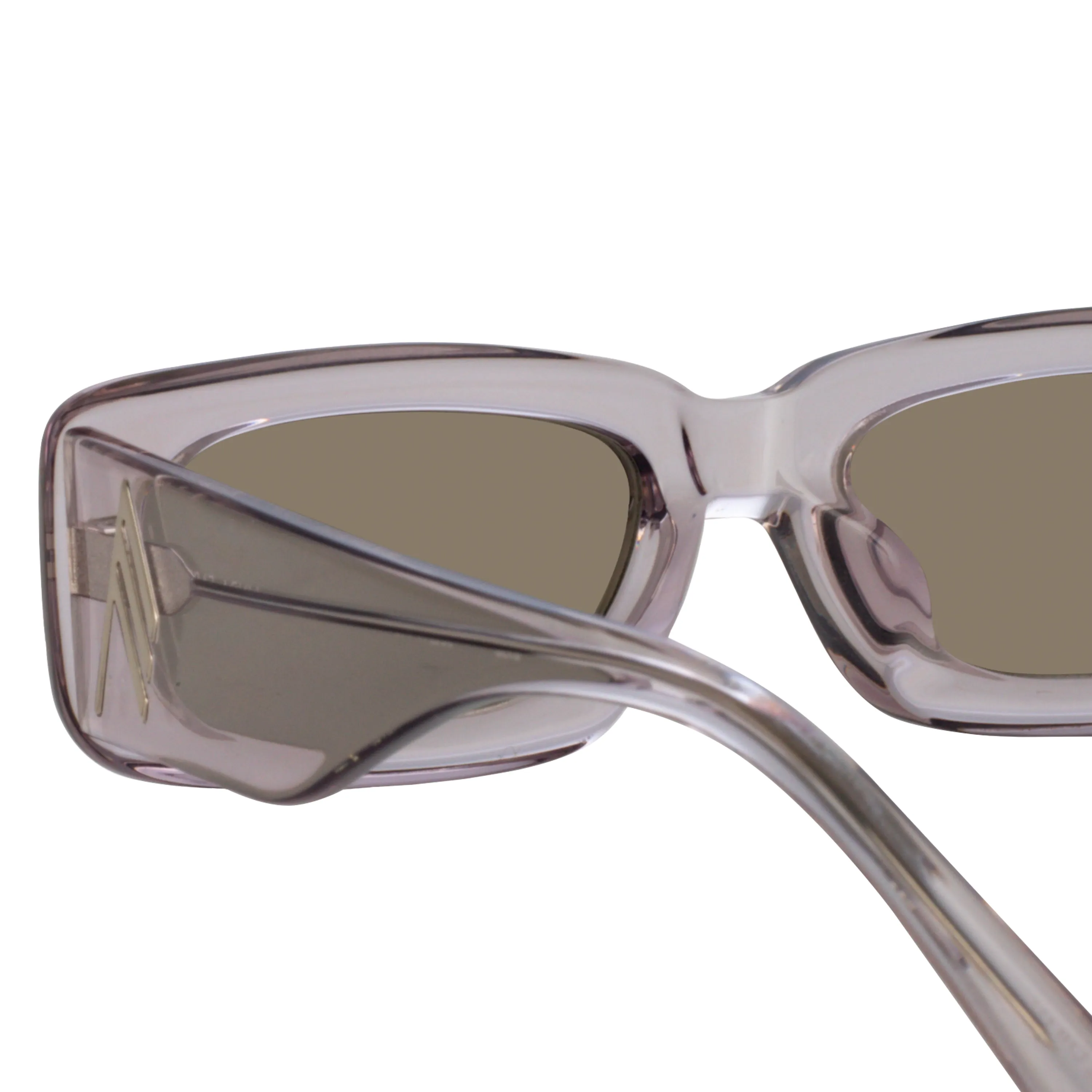 The Attico Mini Marfa in Smoke sold by Linda Farrow product image thumbnail 4