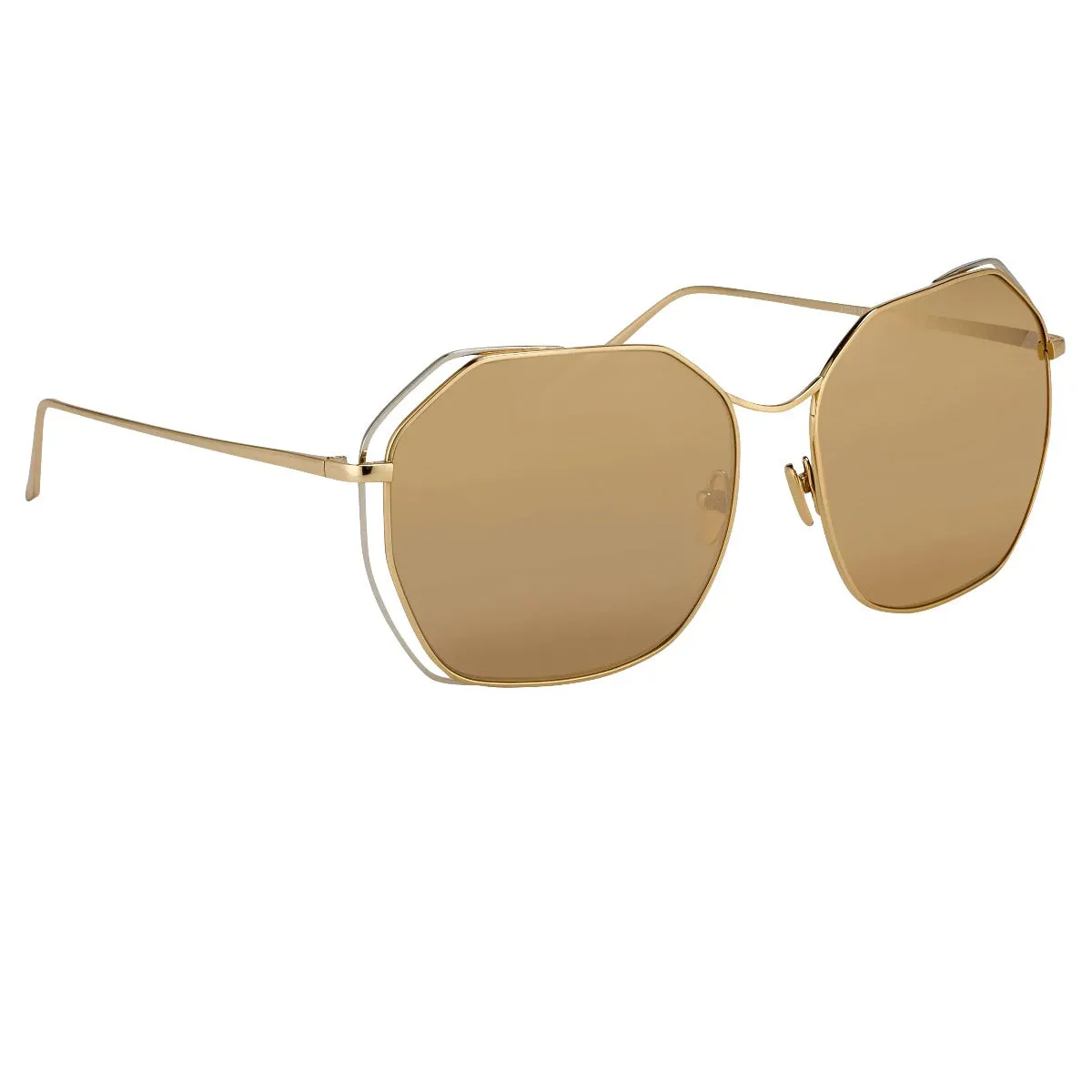 Linda Farrow 350 C5 Oversized Sunglasses sold by Linda Farrow product image thumbnail 2