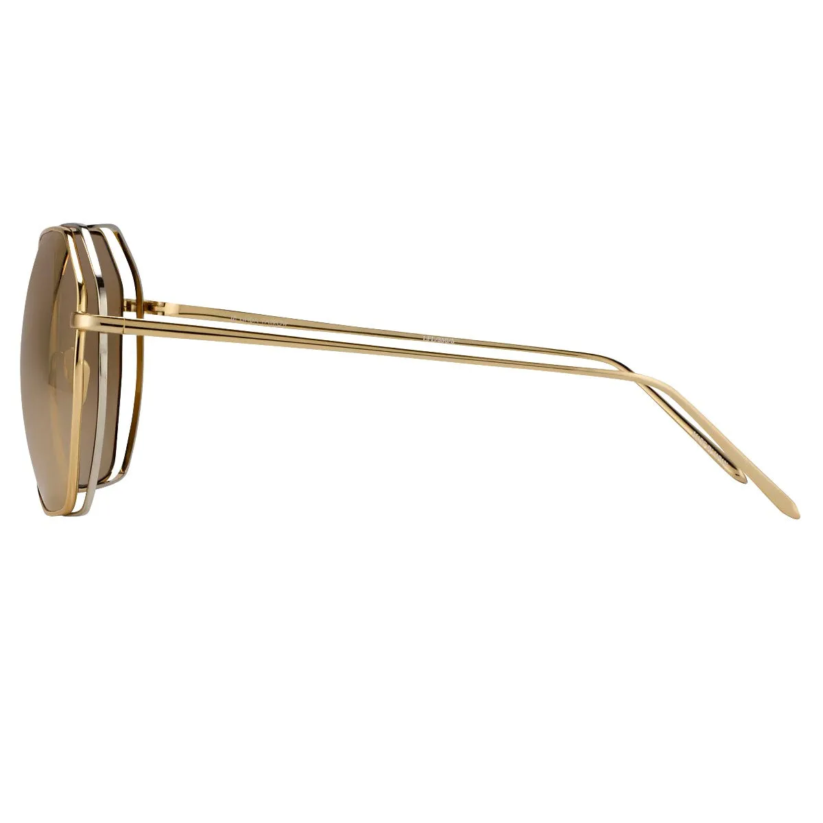 Linda Farrow 350 C5 Oversized Sunglasses sold by Linda Farrow product image thumbnail 3