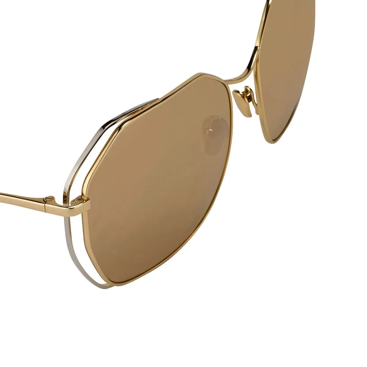 Linda Farrow 350 C5 Oversized Sunglasses sold by Linda Farrow product image thumbnail 4