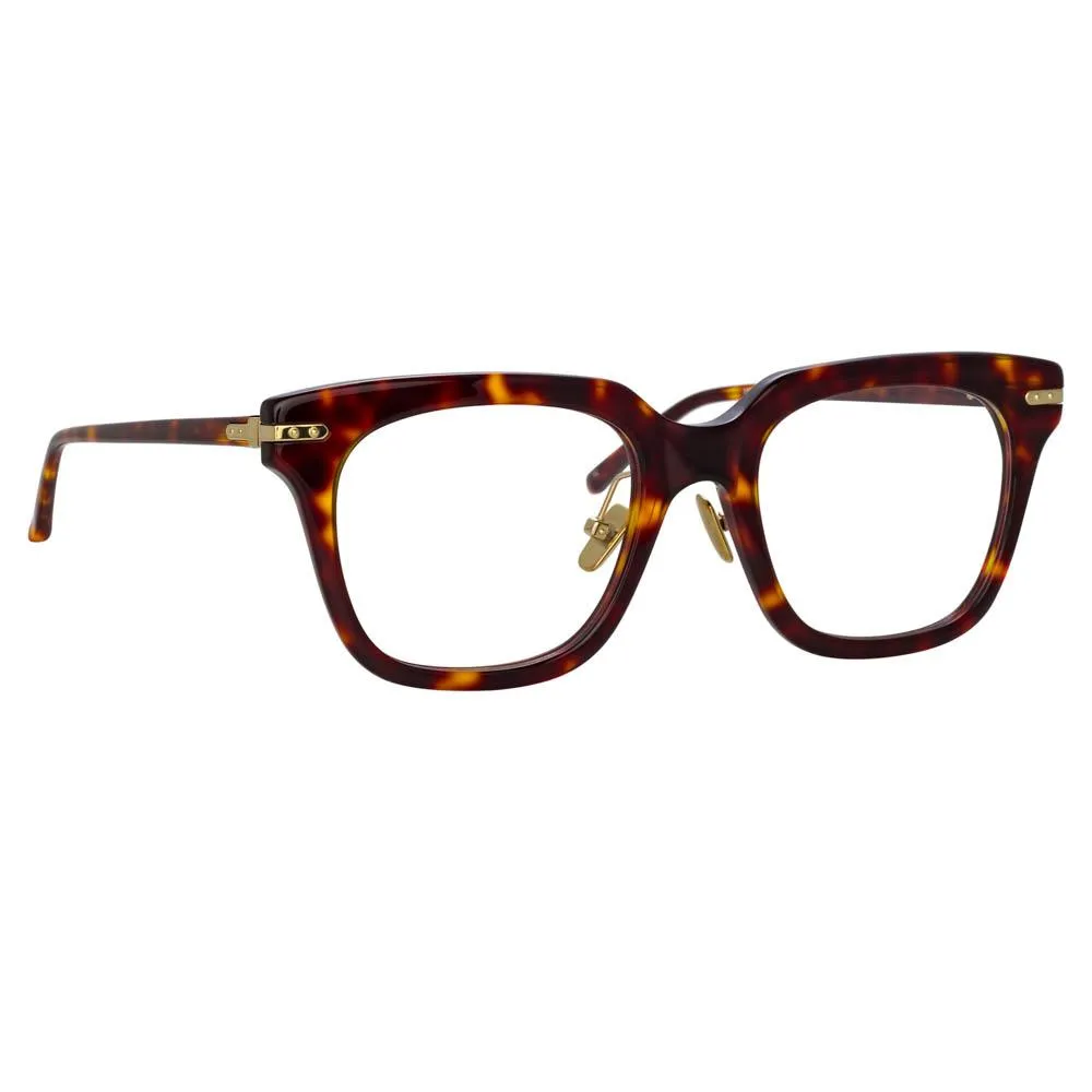 Empire Optical D-Frame in Tortoiseshell (Men's) sold by Linda Farrow product image thumbnail 4