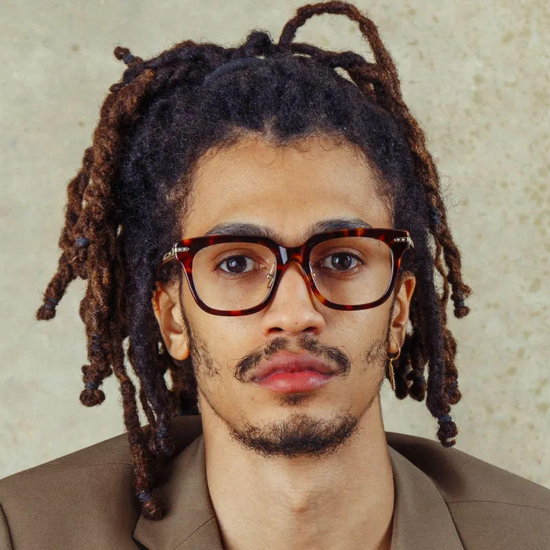 Empire Optical D-Frame in Tortoiseshell (Men's) sold by Linda Farrow