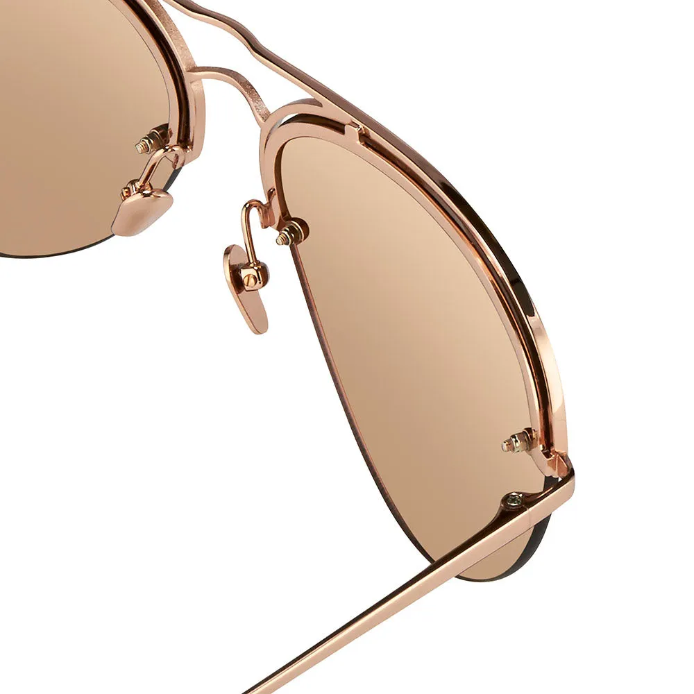 Linda Farrow 543 C3 Aviator Sunglasses sold by Linda Farrow product image thumbnail 4