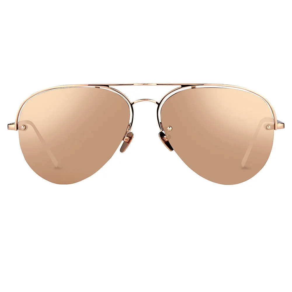 Linda Farrow 543 C3 Aviator Sunglasses sold by Linda Farrow