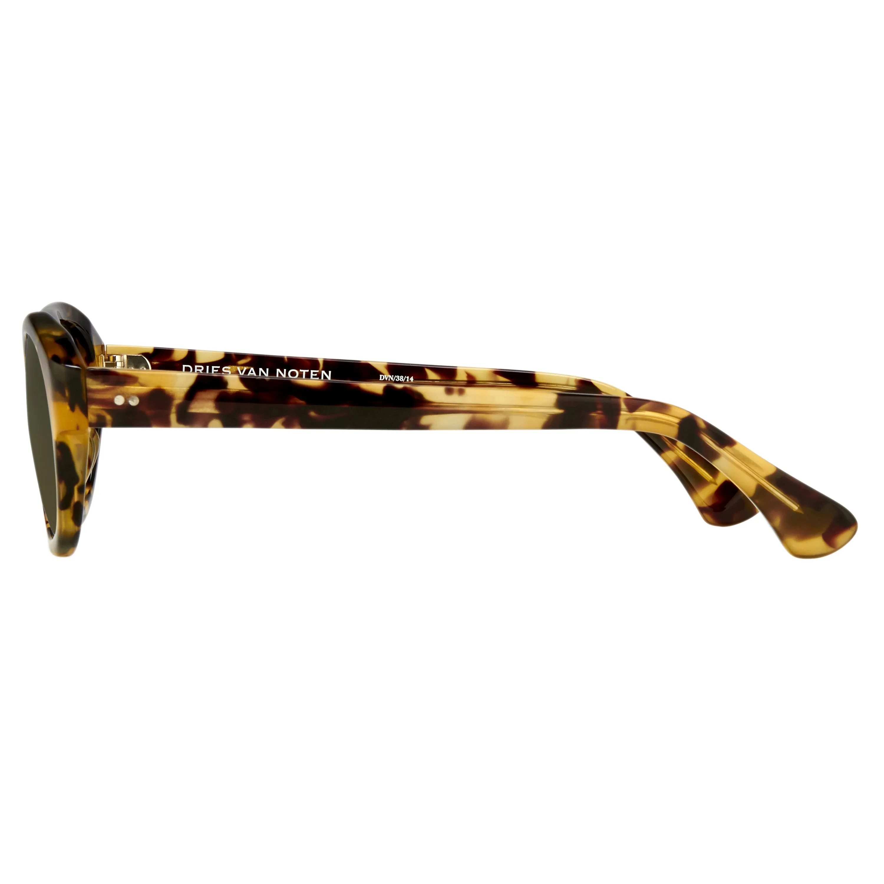 Dries van Noten 38 C14 Oval Sunglasses sold by Linda Farrow product image thumbnail 3