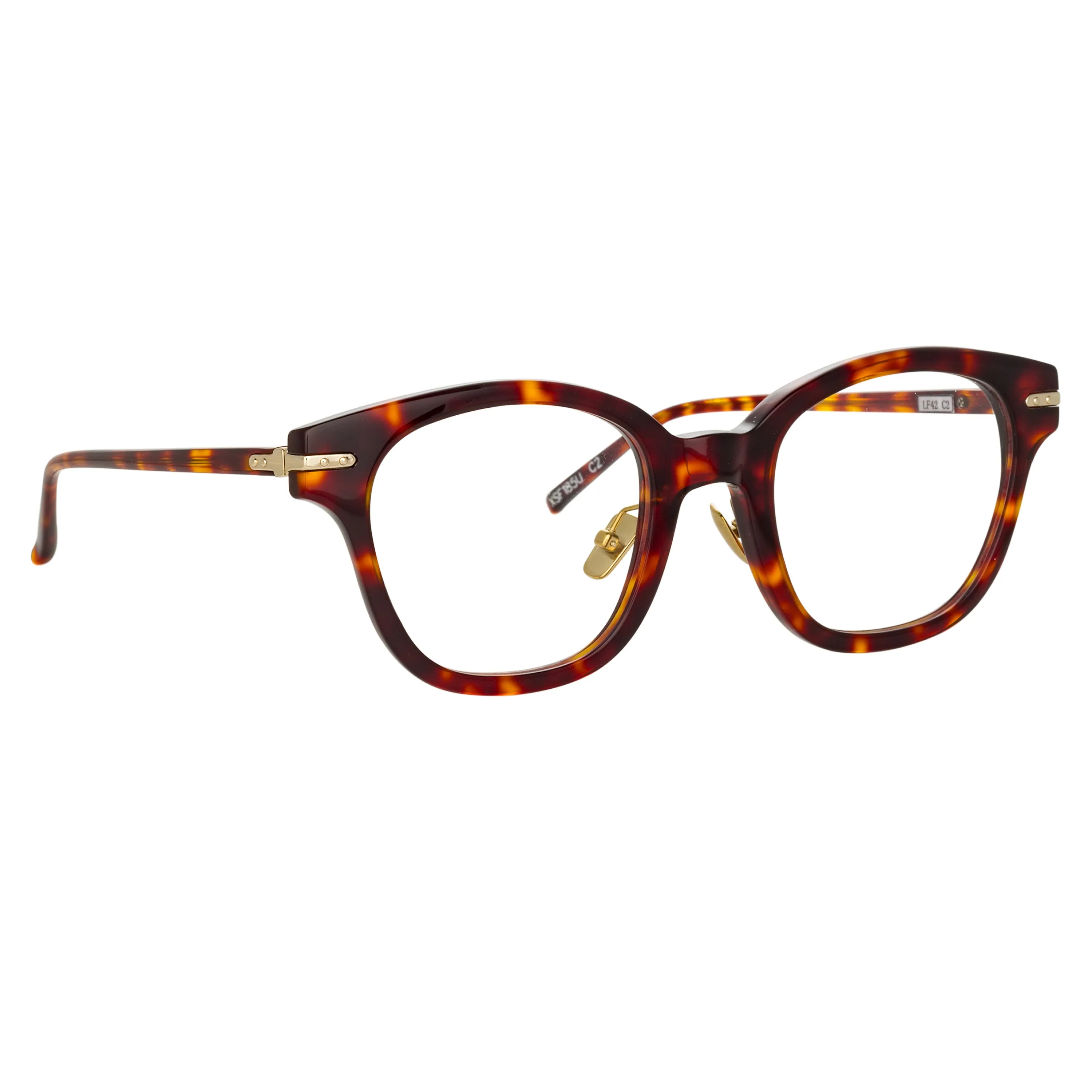 Atkins Optical D-Frame in Tortoiseshell (Men's) sold by Linda Farrow product image thumbnail 4