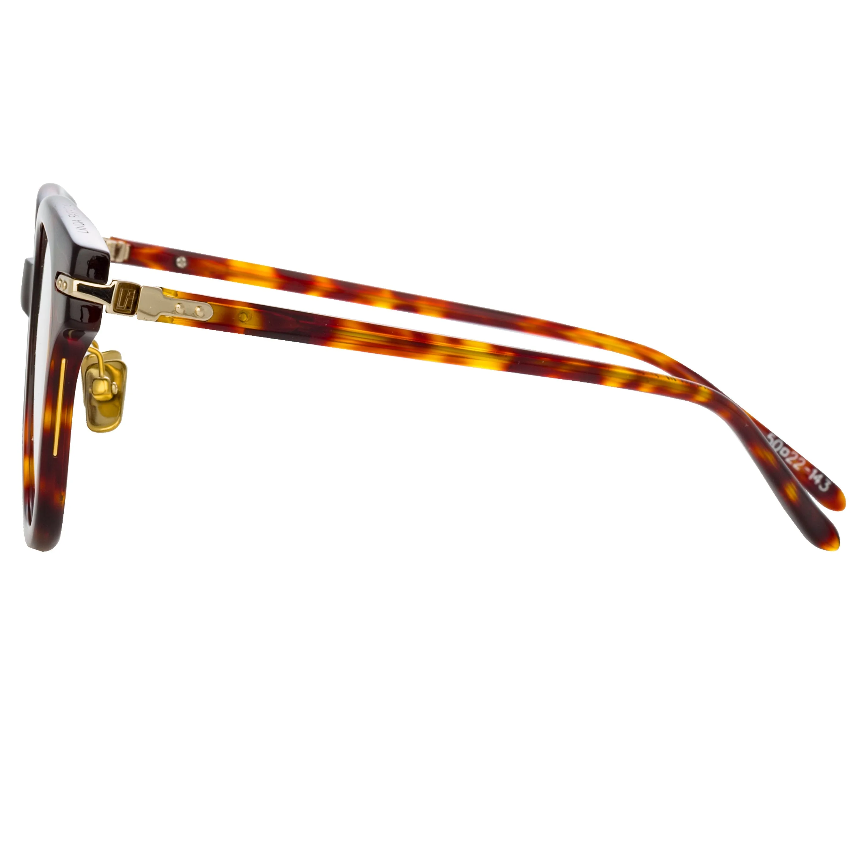 Atkins Optical D-Frame in Tortoiseshell (Men's) sold by Linda Farrow product image thumbnail 5