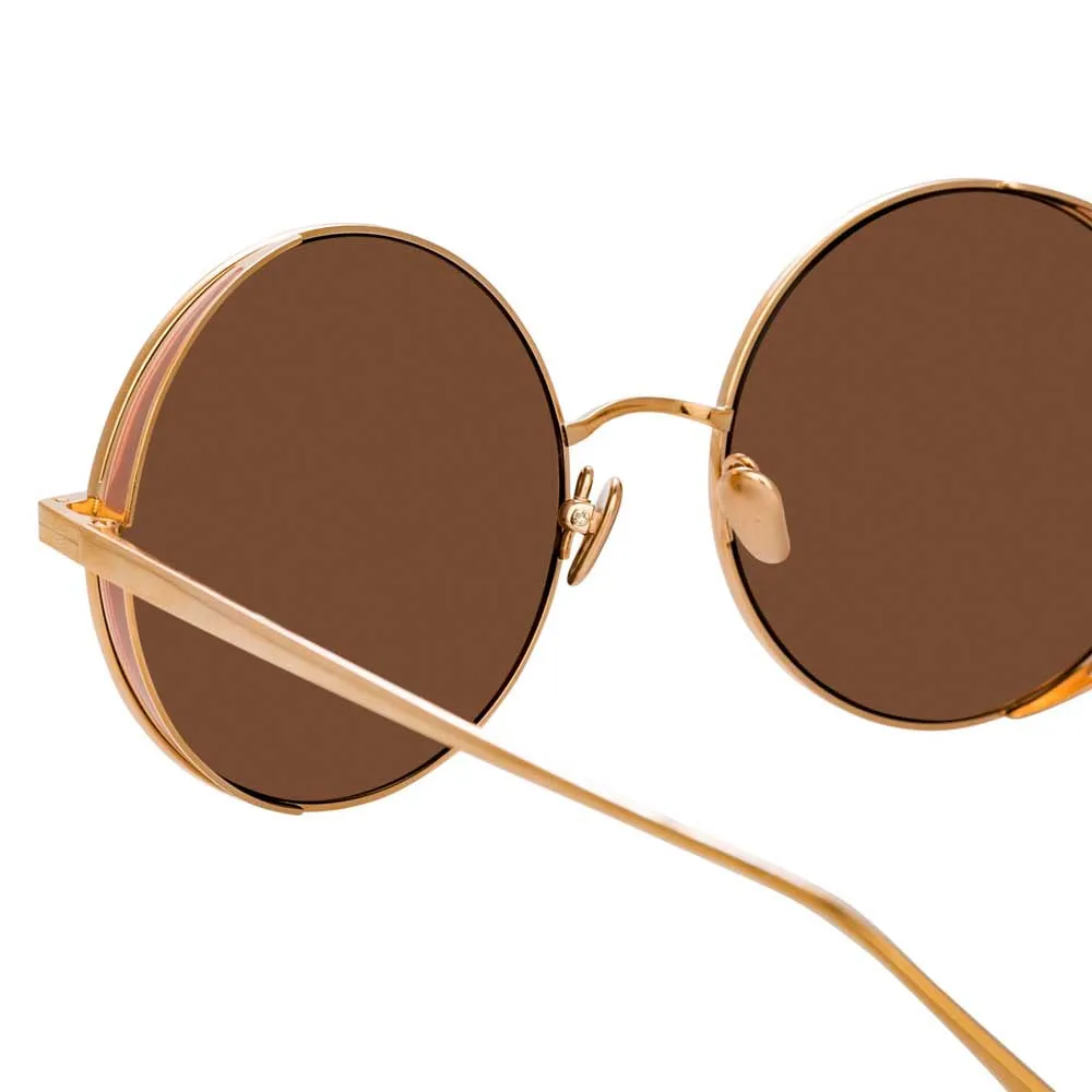 Linda Farrow Lockhart C5 Round Sunglasses sold by Linda Farrow product image thumbnail 4