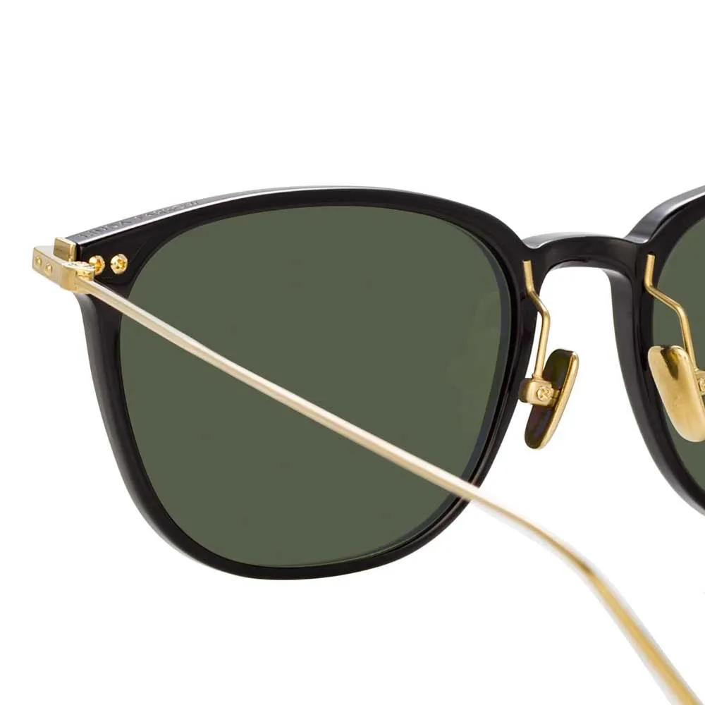 Linda Farrow Linear Wright C8 Rectangular Sunglasses sold by Linda Farrow product image thumbnail 4