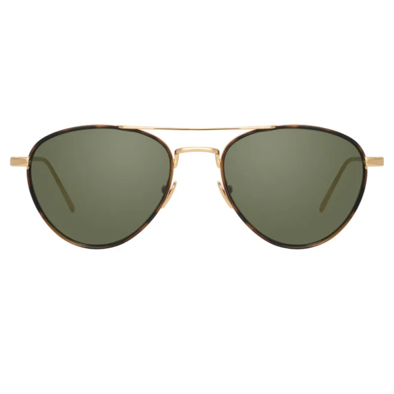 Linda Farrow Haye C4 Aviator Sunglasses sold by Linda Farrow