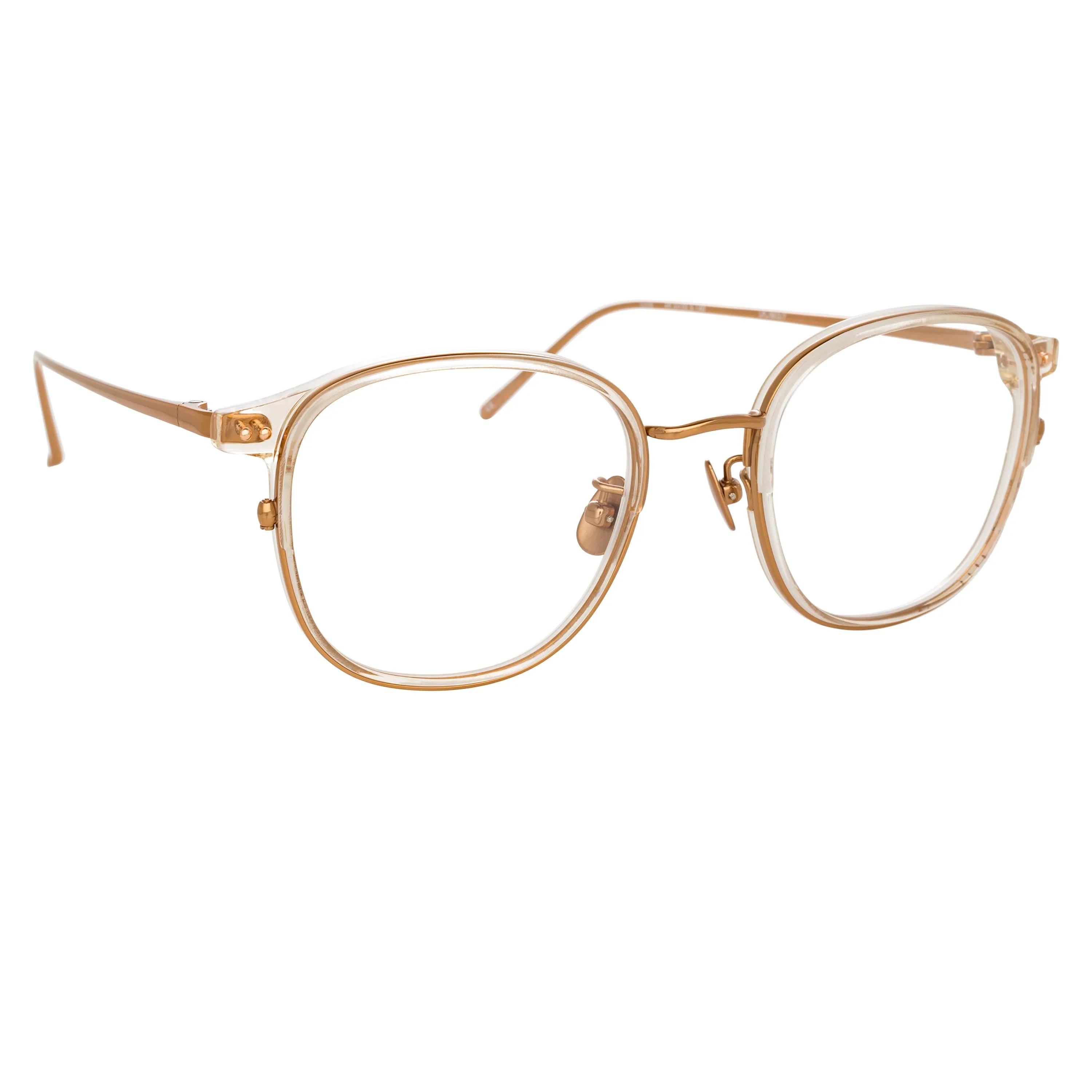 Linda Farrow Amal C7 Square Optical Frame sold by Linda Farrow product image thumbnail 2
