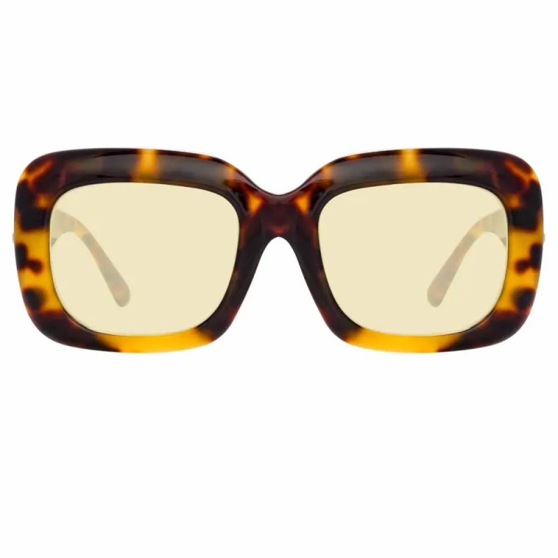 Linda Farrow Lavinia C2 Rectangular Sunglasses sold by Linda Farrow