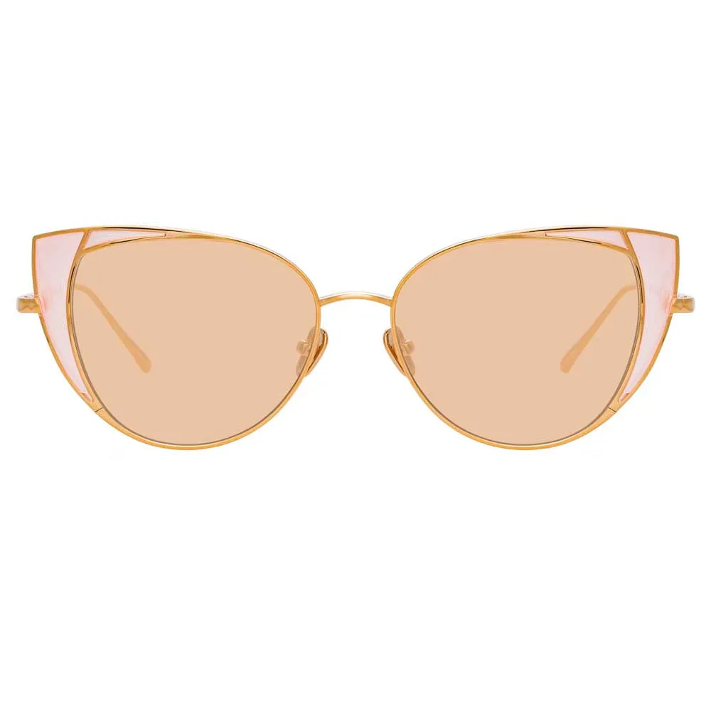Linda Farrow Des Vouex C8 Cat Eye Sunglasses sold by Linda Farrow