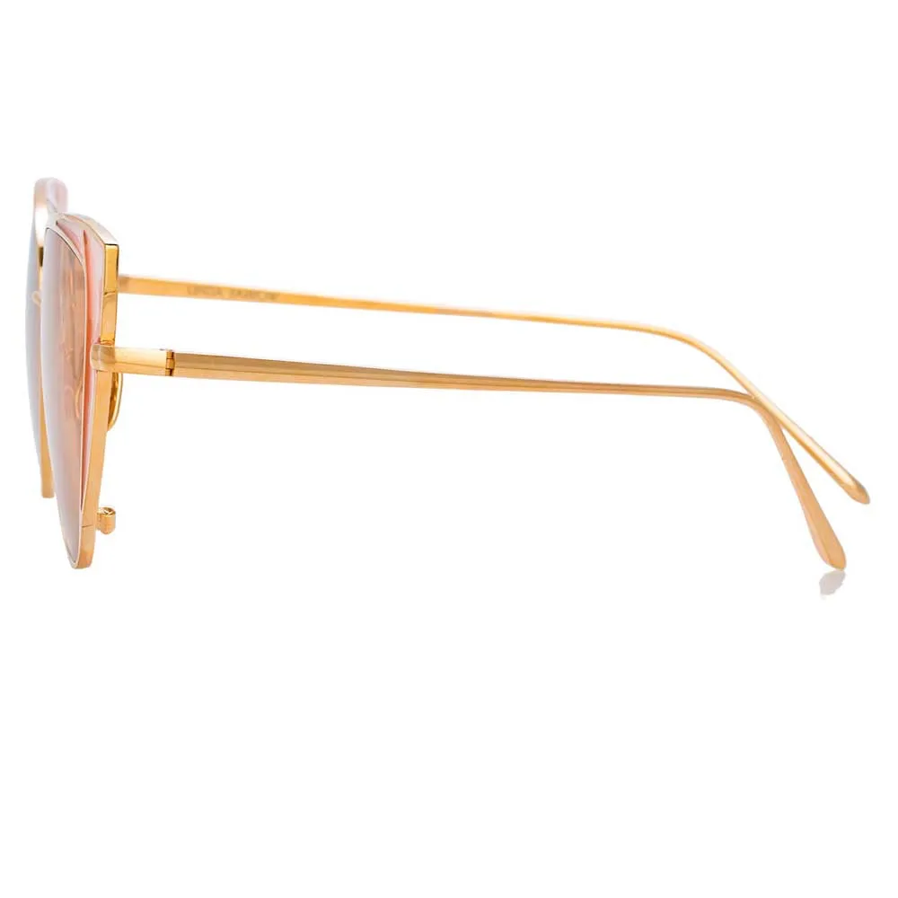 Linda Farrow Des Vouex C8 Cat Eye Sunglasses sold by Linda Farrow product image thumbnail 3