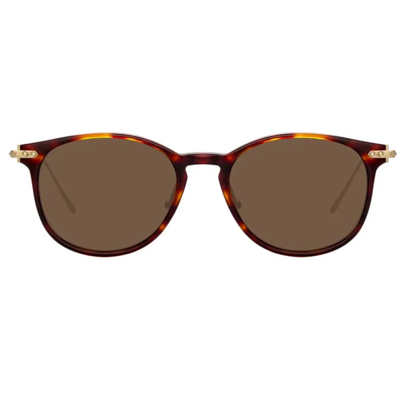 Linda Farrow Linear Fuller A C9 D-Frame Sunglasses sold by Linda Farrow