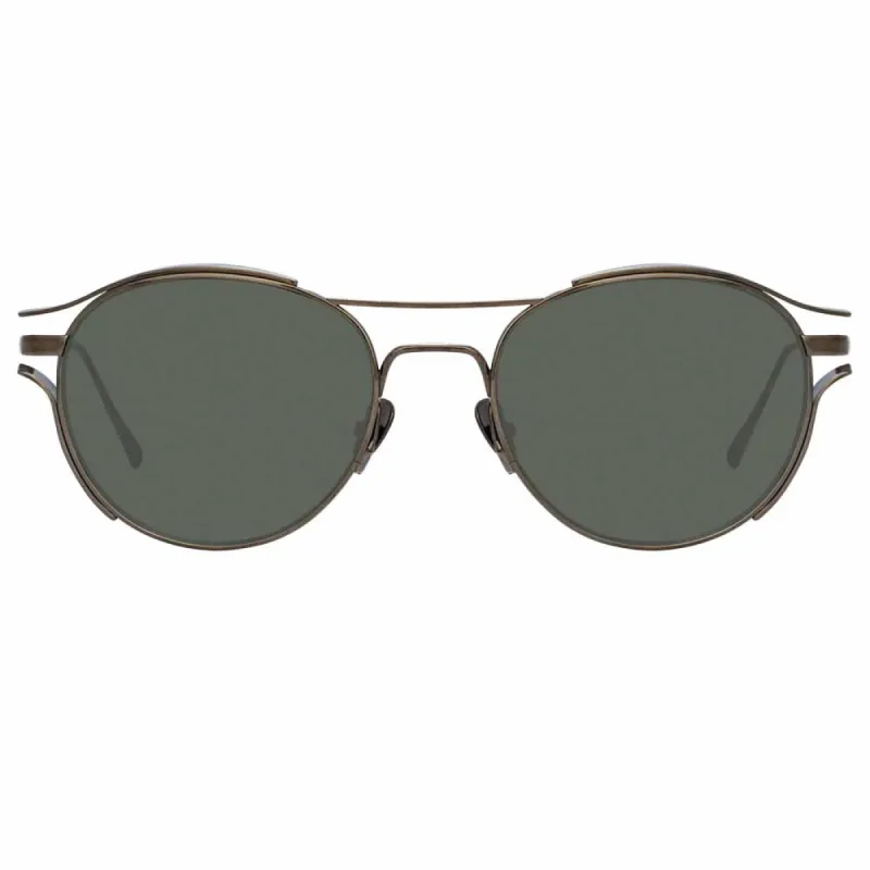 Linda Farrow Cradle C6 Oval Sunglasses sold by Linda Farrow