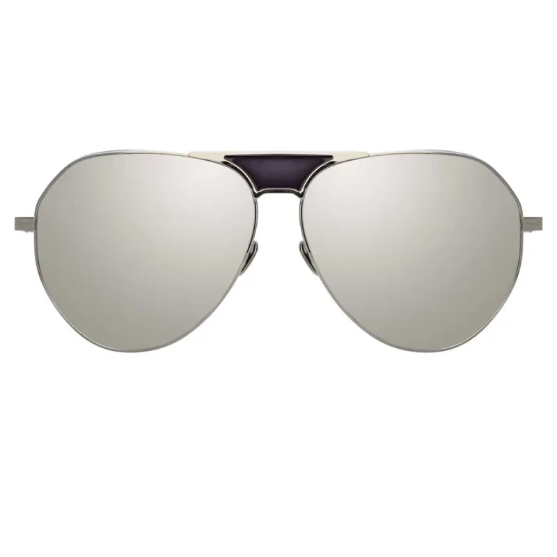 Linda Farrow Matheson C3 Aviator Sunglasses sold by Linda Farrow