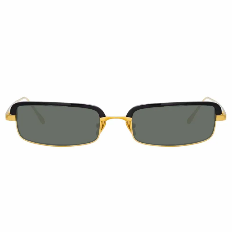 Linda Farrow Leona C1 Rectangular Sunglasses sold by Linda Farrow