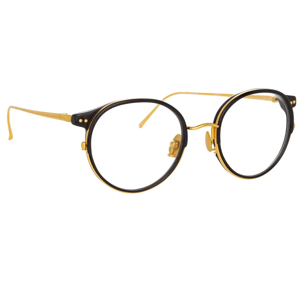 Linda Farrow Beni C9 Oval Optical Frame sold by Linda Farrow product image thumbnail 2