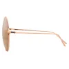 Linda Farrow 626 C3 Round Sunglasses sold by Linda Farrow