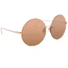 Linda Farrow 626 C3 Round Sunglasses sold by Linda Farrow