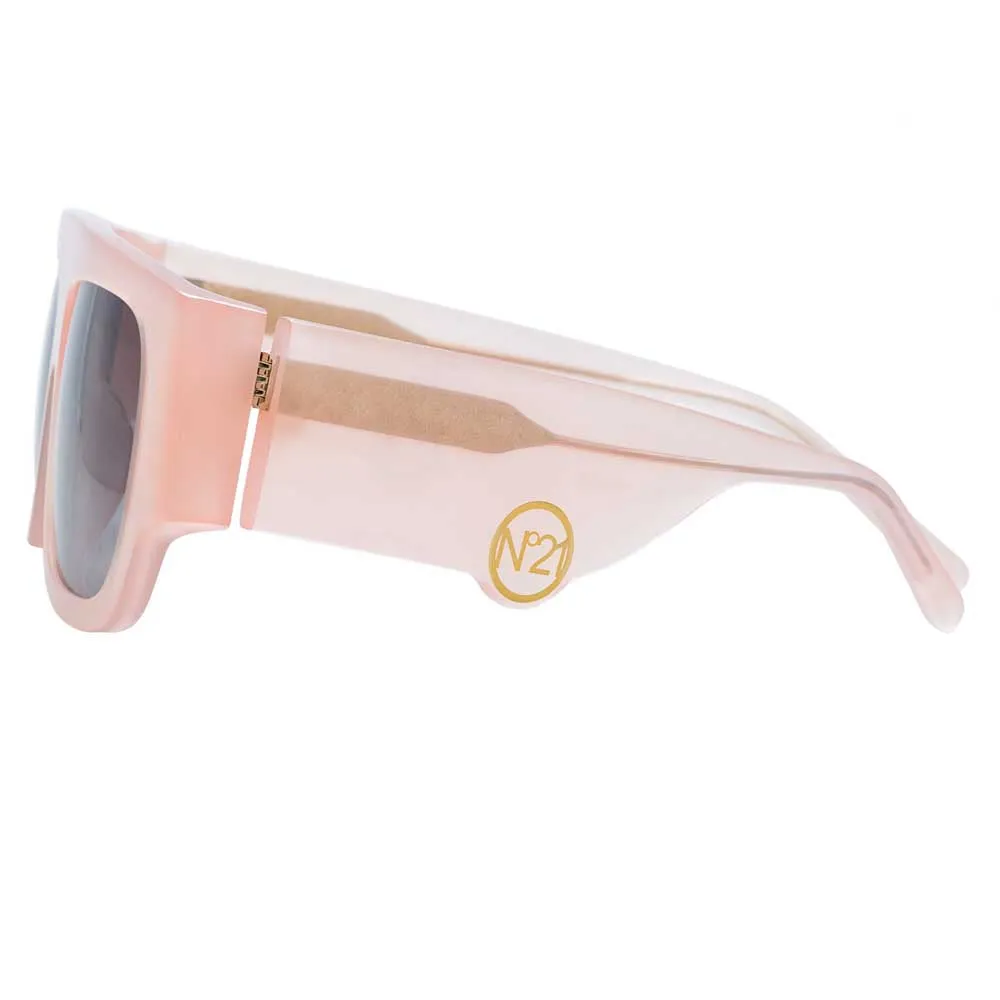N°21 S36 C6 Flat Top Sunglasses sold by Linda Farrow product image thumbnail 3
