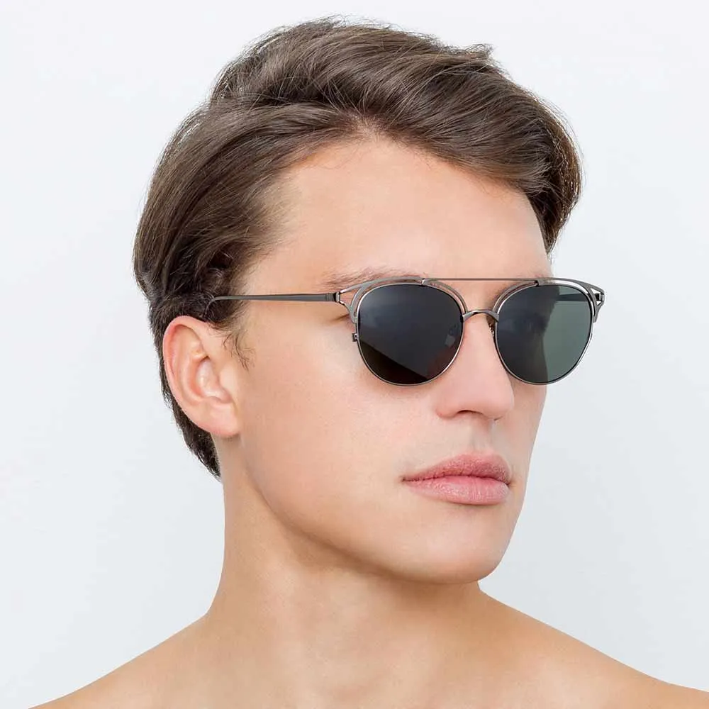 Linda Farrow Stewart C4 Aviator Sunglasses sold by Linda Farrow product image thumbnail 5