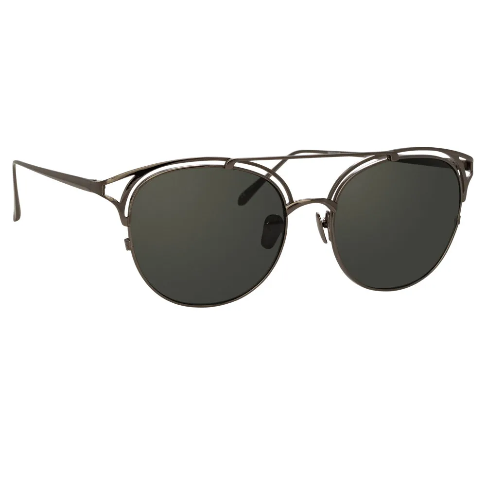 Linda Farrow Stewart C4 Aviator Sunglasses sold by Linda Farrow product image thumbnail 2